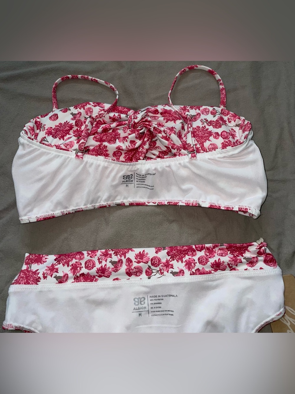 Albion Swim NEW NWT Women’s Athena Floral Bikini Set Almost Cheeky Midi Bottom - Picture 11 of 15